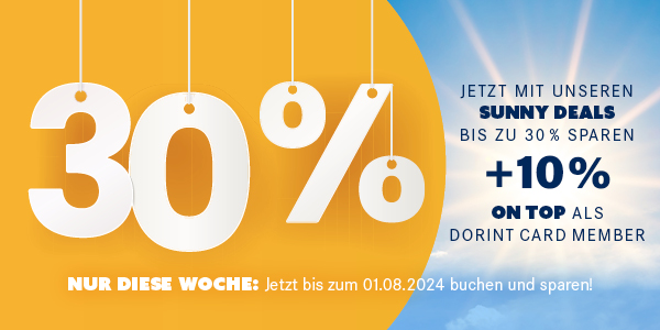 Sunny Deals bei Dorint Hotels und Resorts
