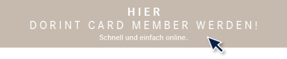 Dorint Card Member werden